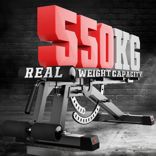 naspaluro Weight Bench Adjustable, Full Body Exercise Folding Fitness Workout Bench with 7 Positions, Exercise Bench for Weight Lifting & Sit Up Abdominal Supine Board Flat Home Gym