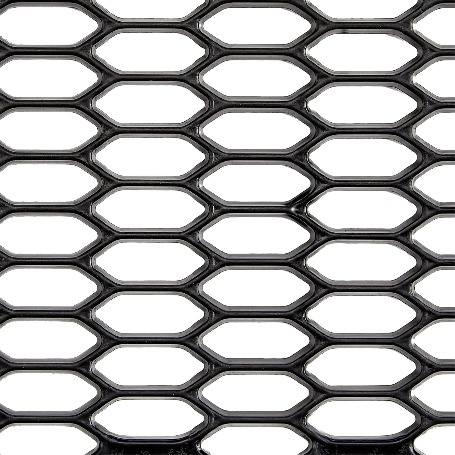 AUTO-STYLE Plastic racing grille PP black - HEX 30 x 11 mm - 150 x 30 cm