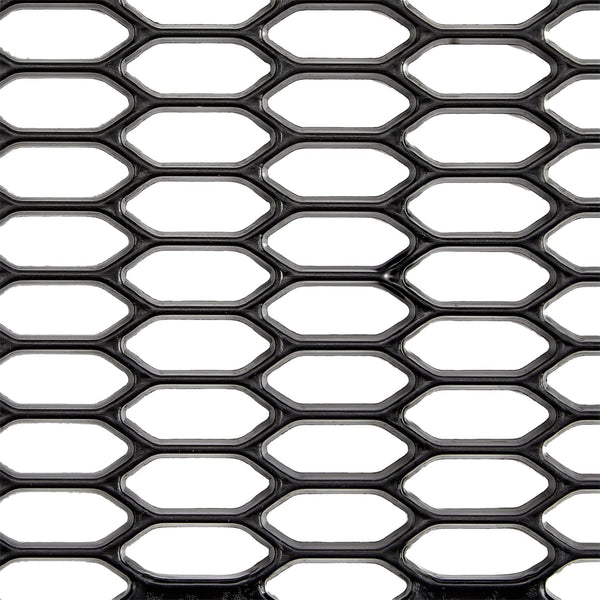 AUTO-STYLE Plastic racing grille PP black - HEX 30 x 11 mm - 150 x 30 cm