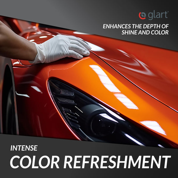 Glart Premium Invisible Car Glass Cleaner 500ml, for Windows, Rain, Glass Polish, Screen Wash