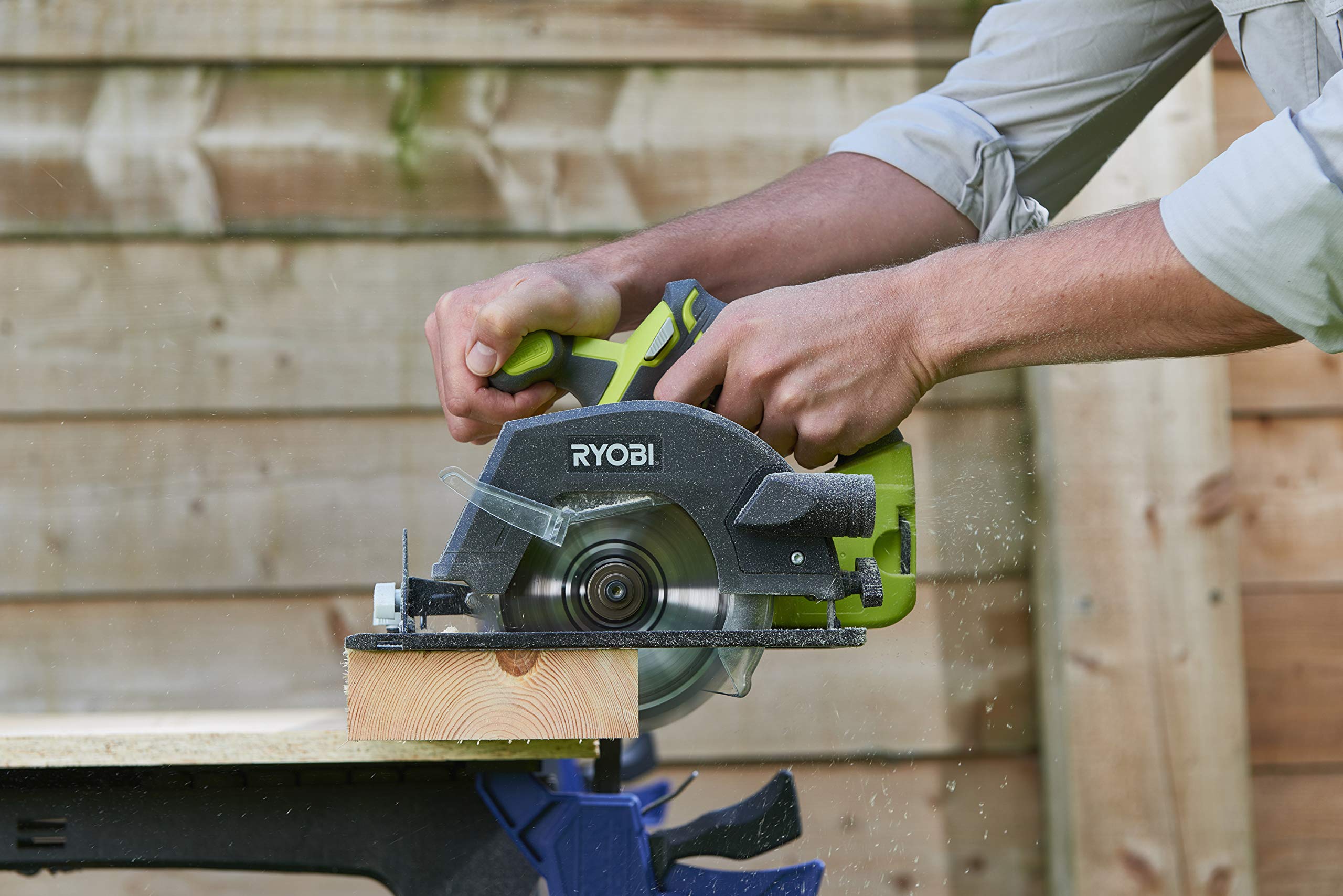 Ryobi R18CSP-0 18V ONE+ Cordless 150mm Circular Saw (Bare Tool), Yellow