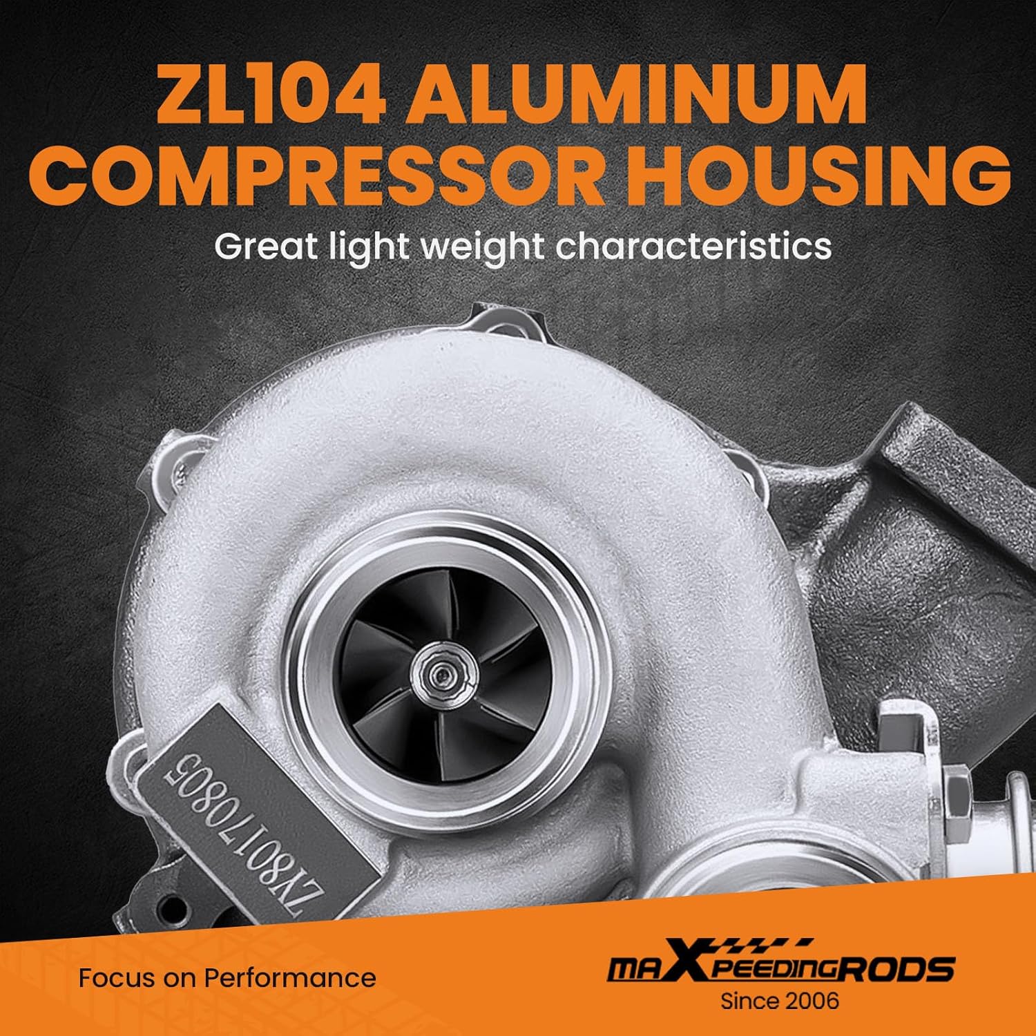 maXpeedingrods TD04L Turbo Turbolader for VW Crafter 30-50 2,5TDi BJL BJM 100kW 120KW 136PS 163PS 2006-2013