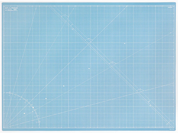 Elan A0 Cutting Mat Blue, 5-Ply Hobby Board for Crafts 120X90 CM, Extra Large Self Healing Cutting Mat A0, Extra Large Craft Board Blue