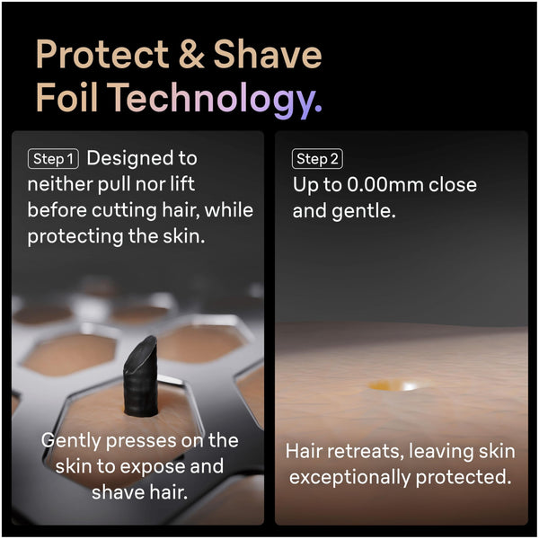 Braun Series 9 PRO+ Electric Shaver, 5+1 Ultra Thin Precision Blades, Pro SensoAdapt, Up to 60 min, Charging Stand, Wet & Dry Foil Razor for Men, 9610SI, Black