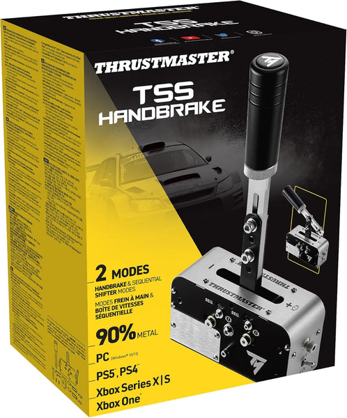 Thrustmaster TSS Handbrake - High-Precision Progressive Handbrake and Sequential Shifter for PC, PS4, PS5, PS5 Pro, Xbox One, and Xbox Series X|S