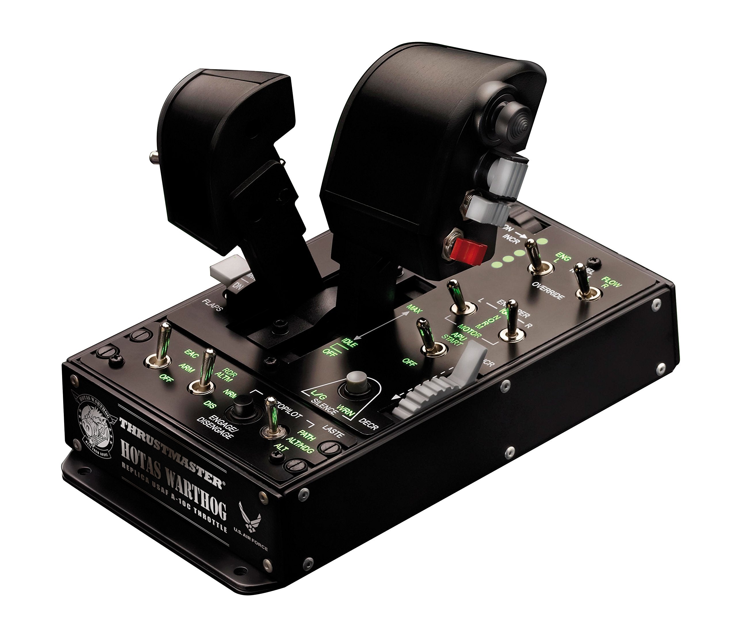 Thrustmaster Hotas Warthog Flightstick - High-Precision Joystick with H.E.A.R.T HallEffect AccuRate Technology for PC