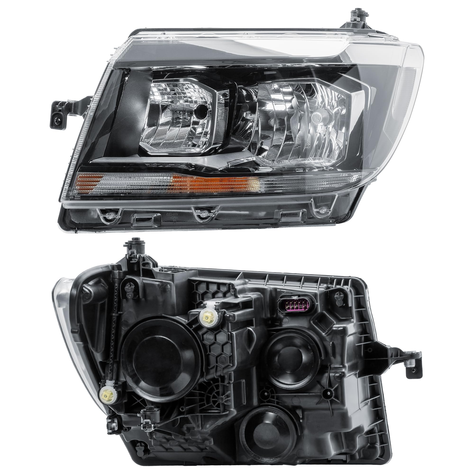 LONGLING Replacement Passenger Left Side N/S Headlight Head Lamp Electric Adjustment for VW Crafter MAN TGE Truck 2017-2025