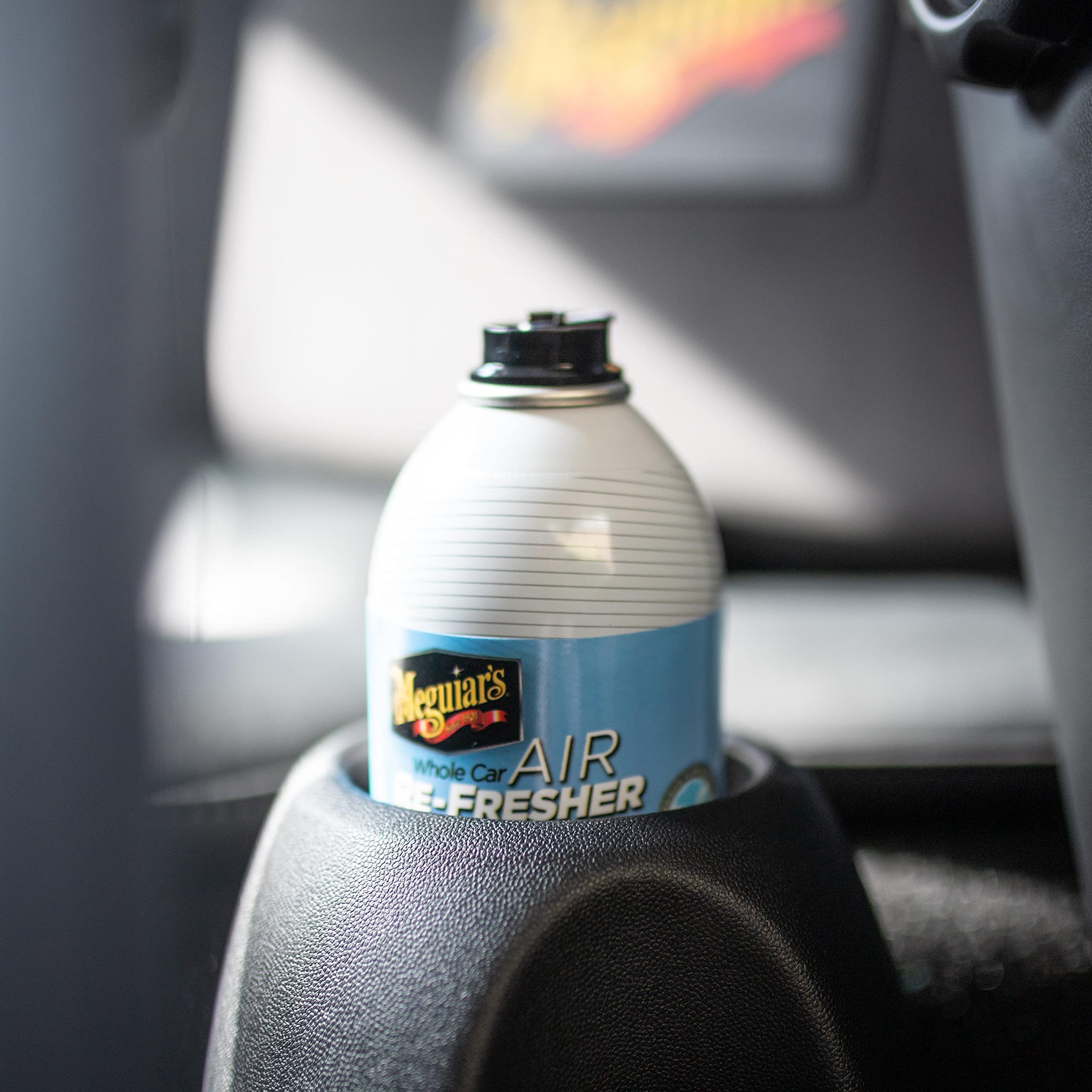 Meguiar's G201502EU Whole Car Air Re-Fresher Odour Eliminator Mist Fiji Sunset Scent Air Bomb 59ml