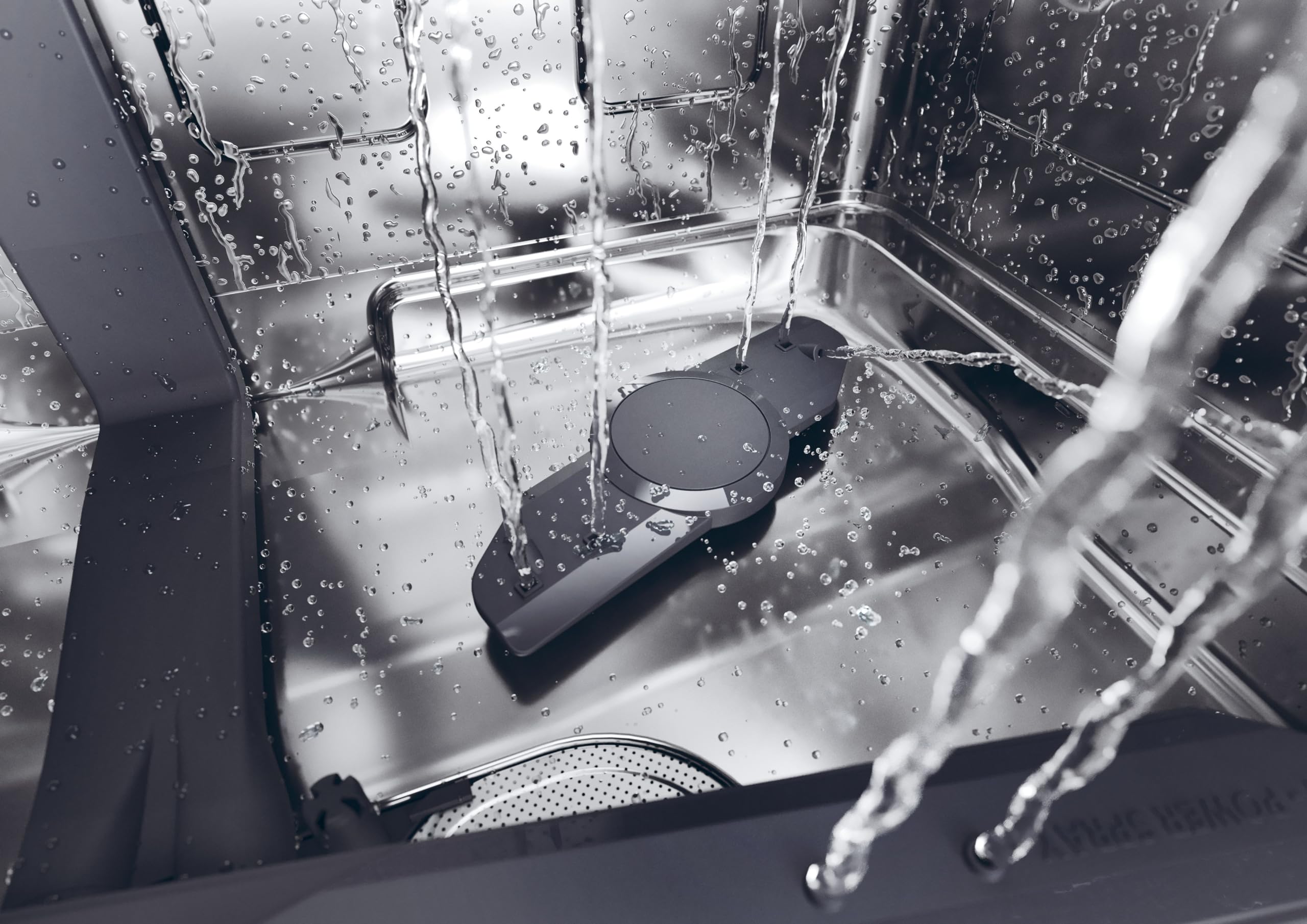 Haier XI1C3TB2FB-80 I-Pro Shine Series 4 Integrated Dishwasher, 11 place Setting, Black Bezel, C Rated