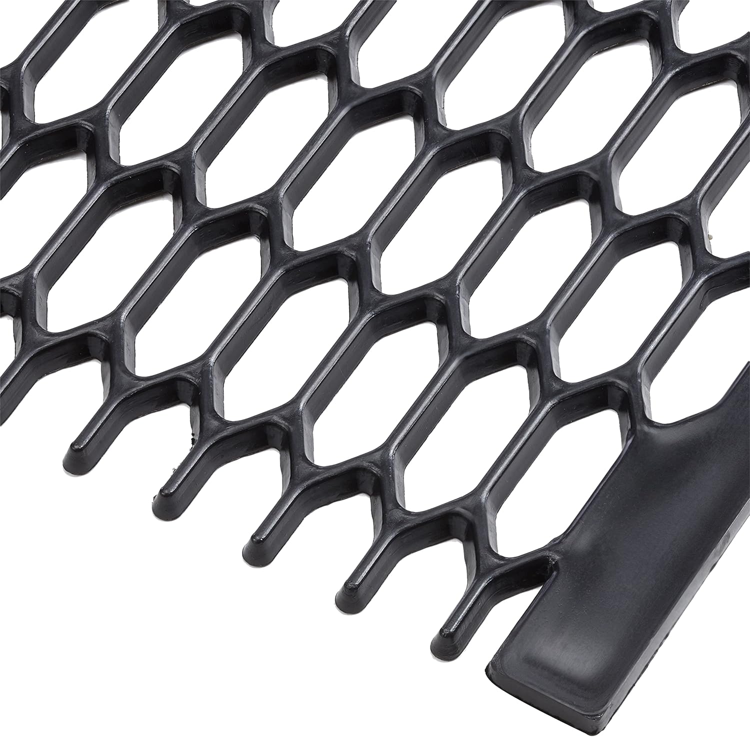 AUTO-STYLE Plastic racing grille PP black - HEX 30 x 11 mm - 150 x 30 cm