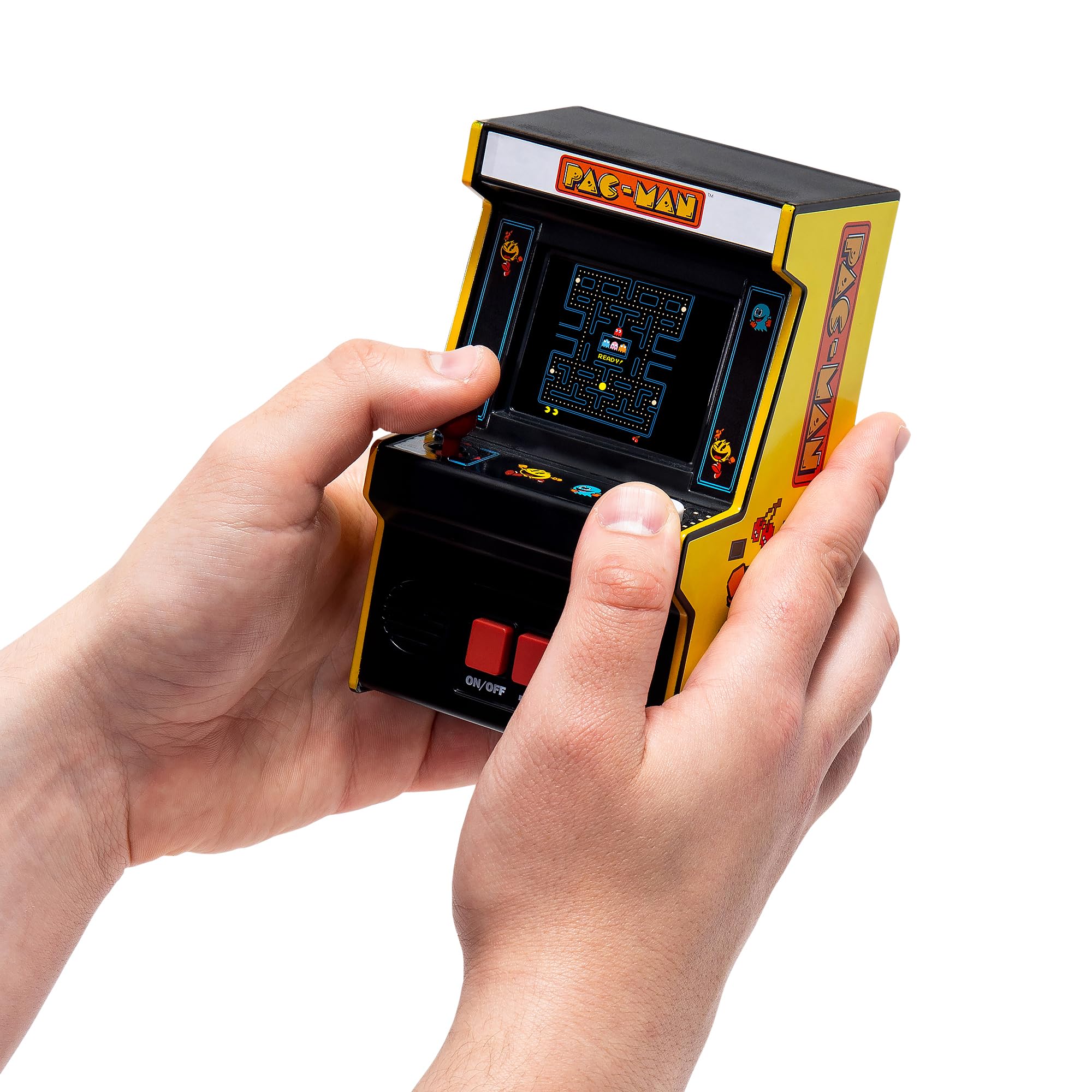 Arcade Classics Pac-Man - Retro Mini Arcade Game, 4-Color Screen, Great Gift for Kids 8 to 98
