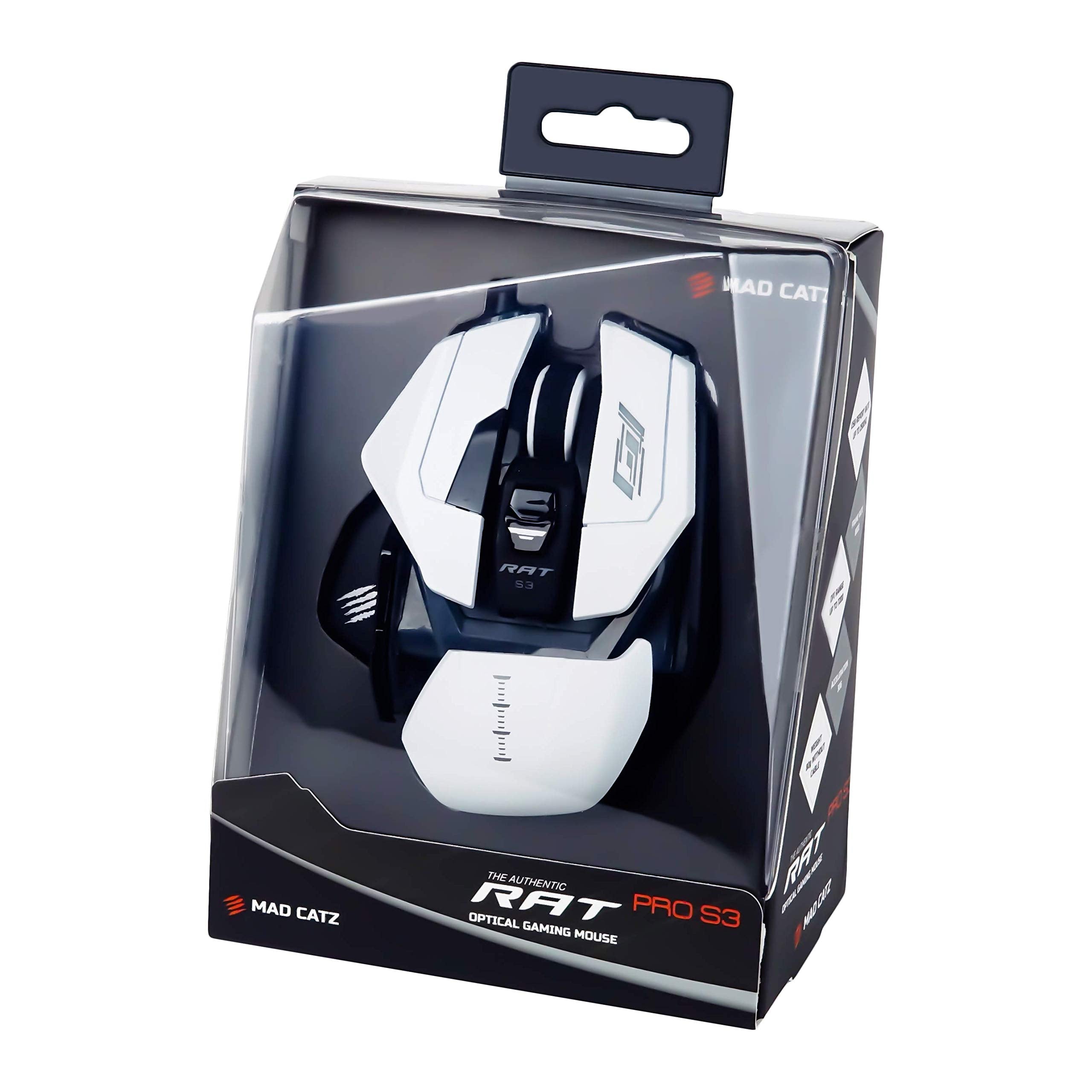 MAD CATZ R.A.T. 8+ Gaming Mouse (USB/Black/16000dpi/11 Buttons) - MR05DCINBL000-0