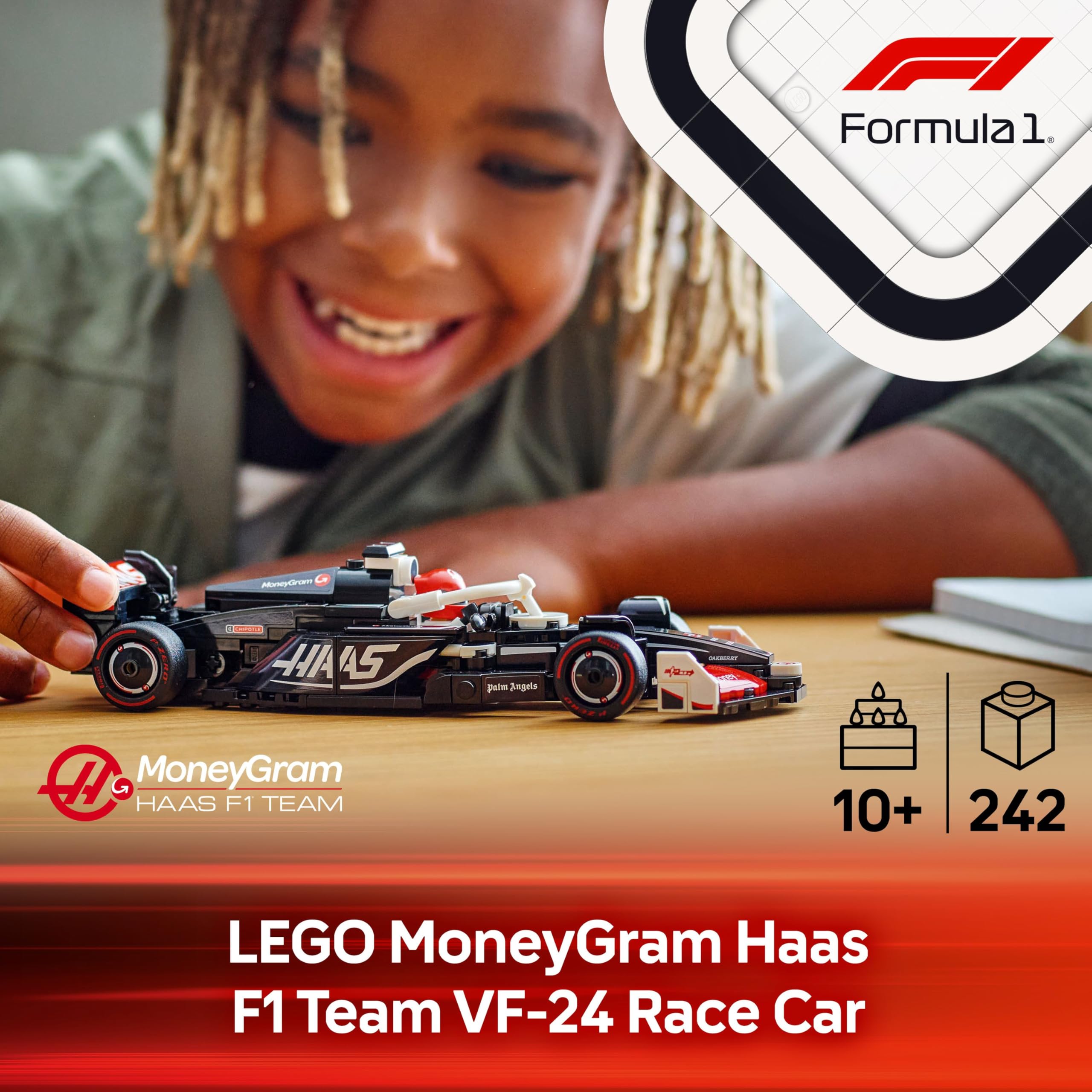 LEGO Speed Champions McLaren F1 Team MCL38 Race Car Toy with a Collectible Formula 1 Driver Minifigure - Model Kits for 10+ Year Old Boys & Girls or Adult Motorsport Fans 77251