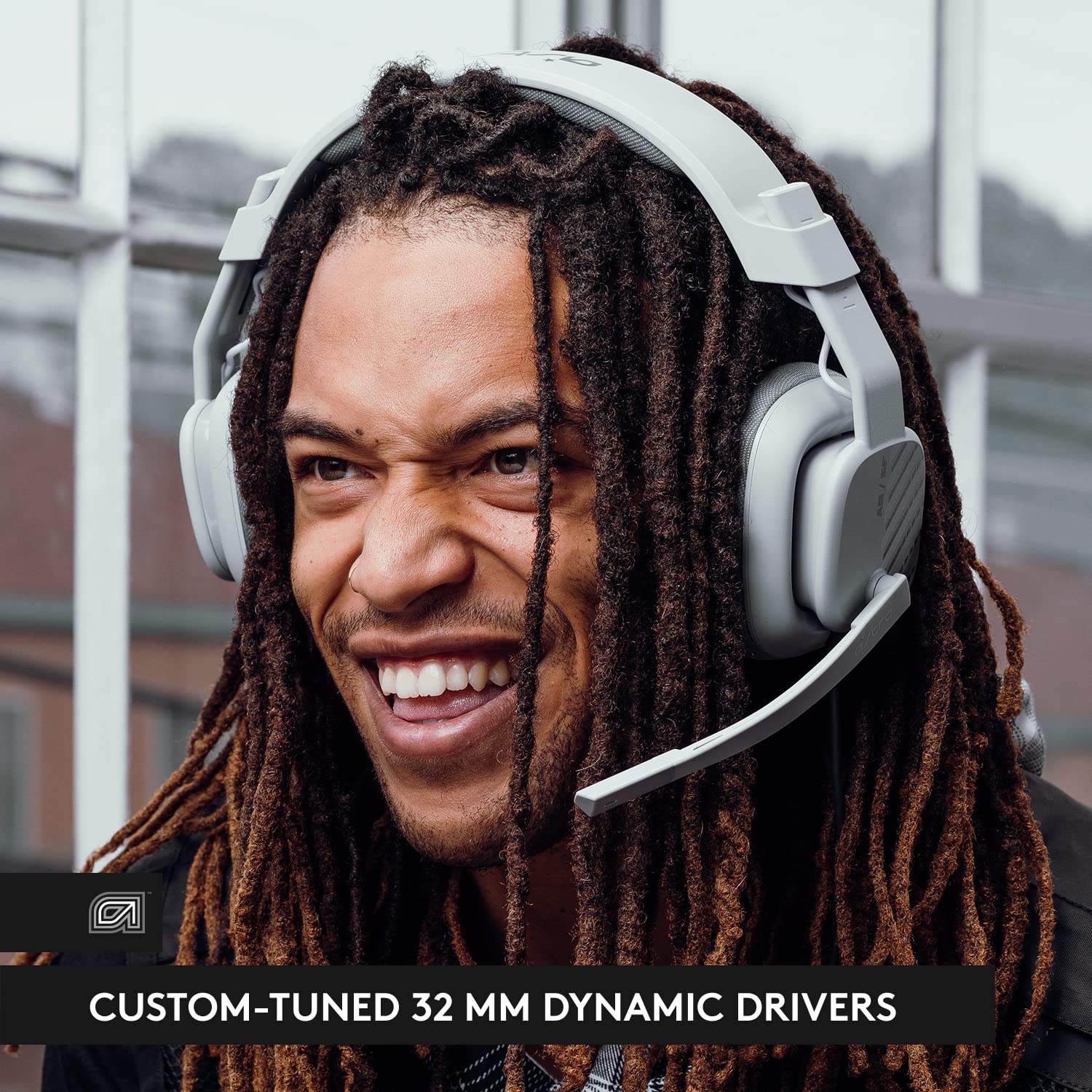 ASTRO A10 Gaming Headset Gen 2 Wired Headset, Over-ear Gaming Headphones, Lightweight & damage resistant, Flip-to-mute microphone, 32 mm drivers, Compatible with PS5, PS4, Nintendo Switch, PC - Black