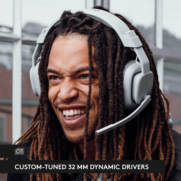 ASTRO A10 Gaming Headset Gen 2 Wired Headset, Over-ear Gaming Headphones, Lightweight & damage resistant, Flip-to-mute microphone, 32 mm drivers, Compatible with PS5, PS4, Nintendo Switch, PC - Black