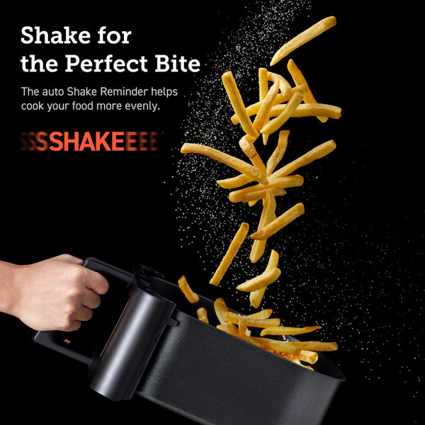 COSORI Smart Air Fryer Oven Dual Blaze 6.4L, Double Heating Elements, Cookbook, No Shaking & No Preheating, APP Control, 12 Functions, Air Fry, Roast, Bake, Reheat, Dishwasher Safe