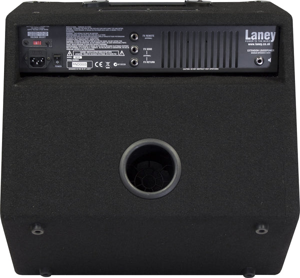 Laney AUDIOHUB Series AH80 - Multi-Input Combo Amp - 80W - 10 inch Woofer plus Horn, Black