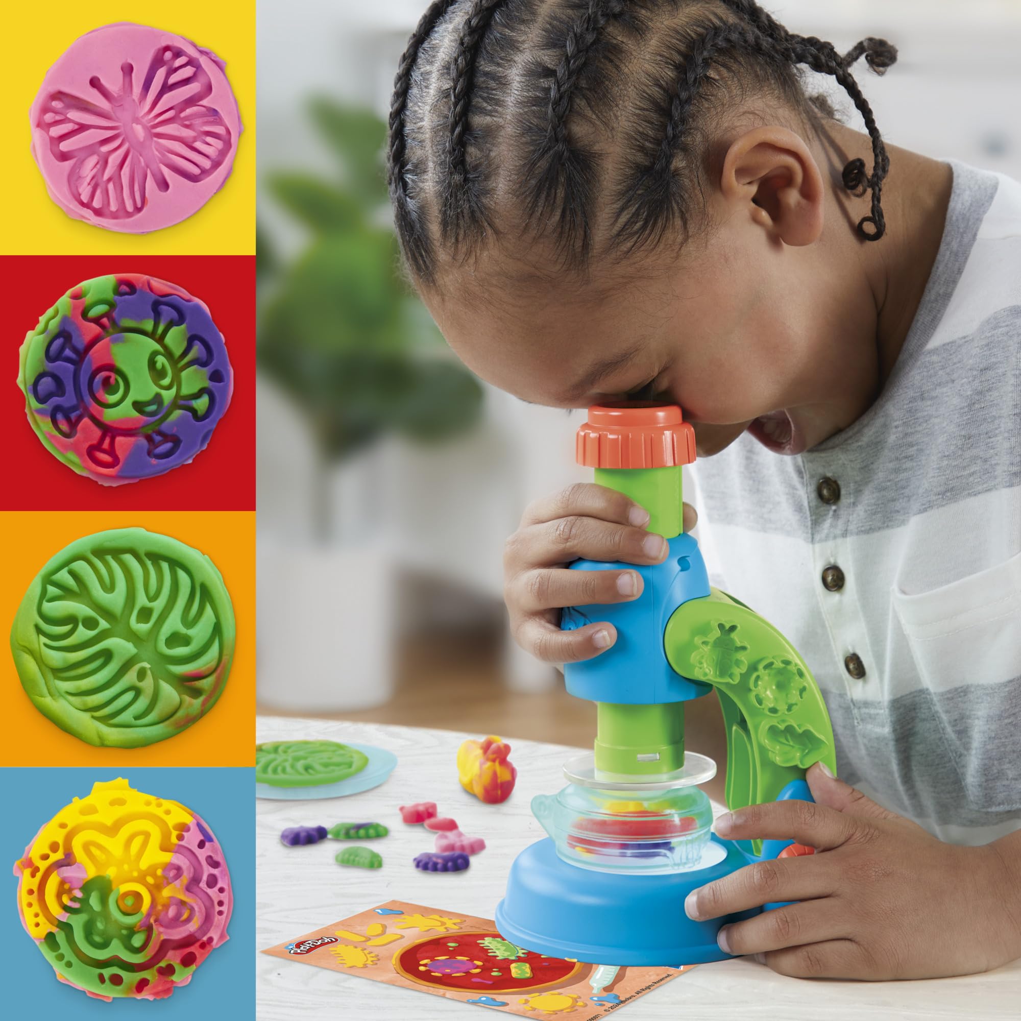 Play-Doh Blooming Flowers Playset, Creative Crafts for Toddlers, Arts and Crafts