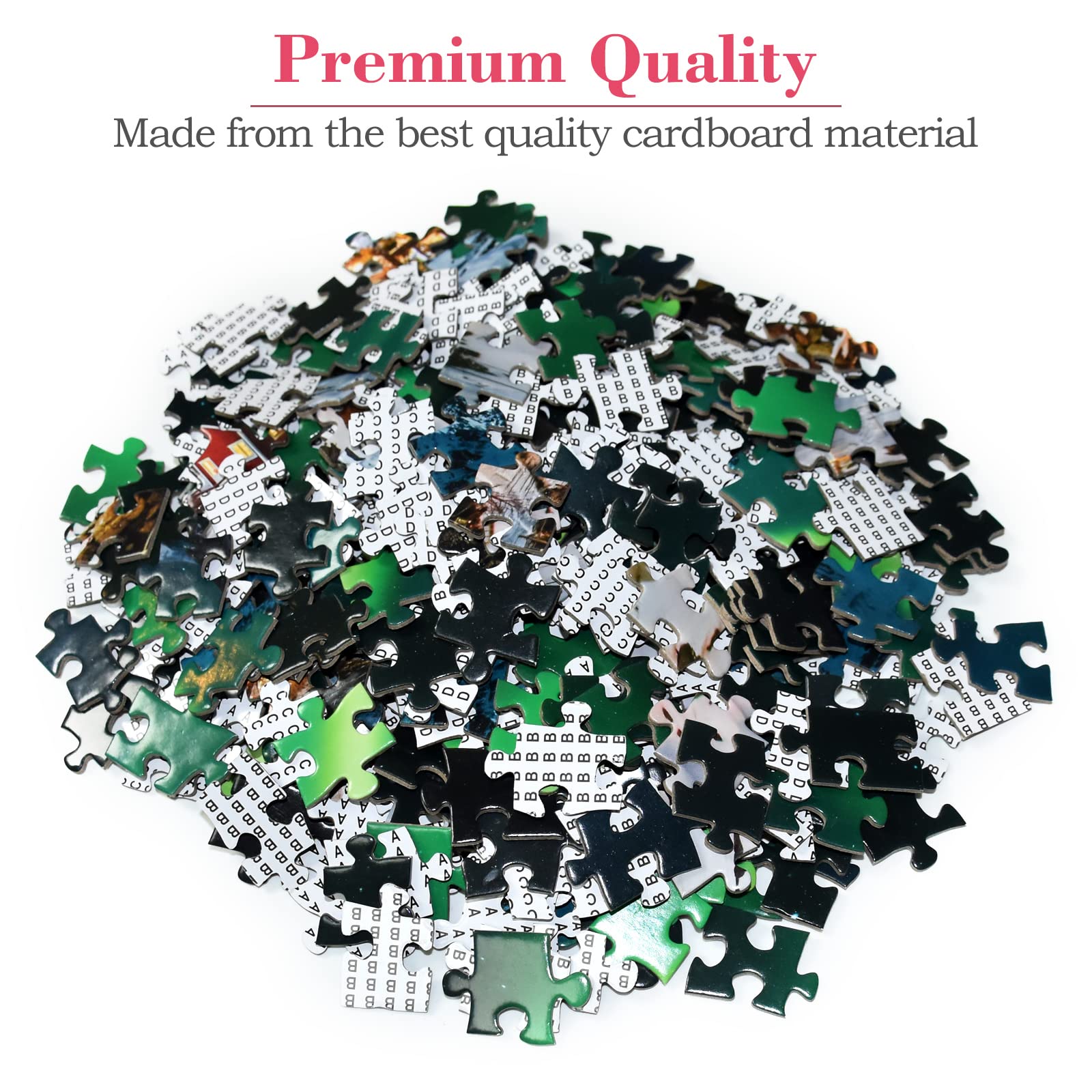 HUADADA Jigsaw Puzzles for Adults 1000 Piece Jigsaw Puzzles for Adults,JigsawPuzzle 1000 Pieces for Adults Challenging Puzzle Games ?Northern Lights in Norway