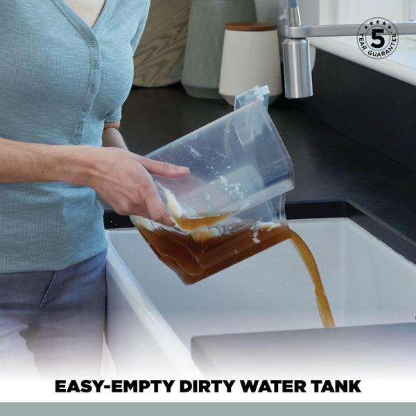 Shark CarpetXpert HairPro Pet Carpet Cleaner with Anti-Clog, Anti-Clump, Anti-Tangle, Removes Stains & Odours from Carpets & Rugs, Includes Deep Clean Pet Formula, 1000W, EX220UK