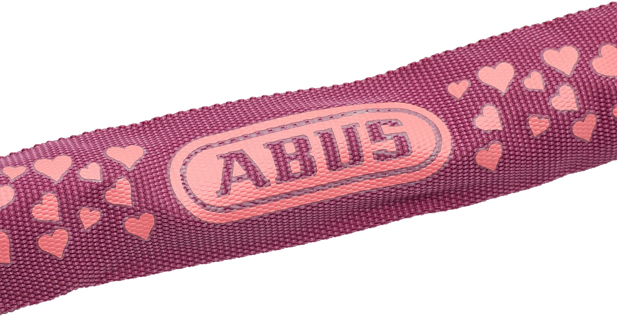 ABUS Catena 6806K chain lock - Lightweight hardened steel bike lock with fashionable textile tube - Square chain with security level 6