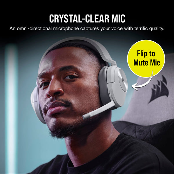 CORSAIR HS55 SURROUND Lightweight Multiplatform Wired Gaming Headset – Dolby 7.1 Surround Sound – iCUE Compatible – PC, Mac, PS5, PS4, Xbox, Nintendo Switch, Mobile – Carbon