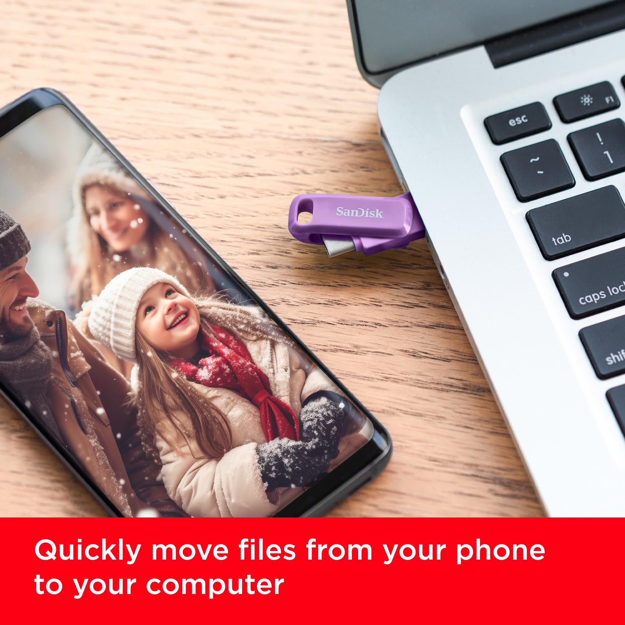 SanDisk Ultra Dual Drive USB flash drive 128 GB USB Type-A/USB Type-C 3.2 Gen 1 (3.1 Gen 1) Black, Silver