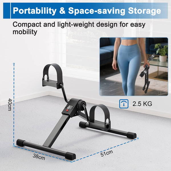 Lacuffy Exercise Bike Indoor Bike with LCD Display Magnetic Stationary Bike Durable Ultra-Quiet 136 kg Max Load Exercise Equipment with App for Home Use