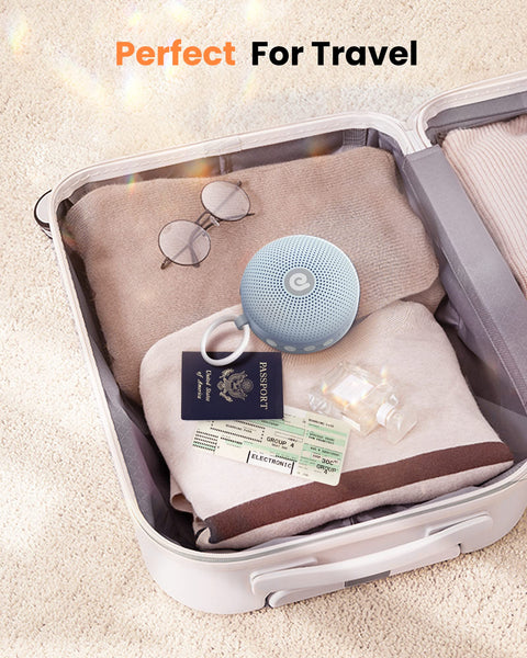Dreamegg White Noise Machine, Portable Sound Machine Baby Features Powerful Battery, D11Max Sleep Aid Sound Machine for Baby Adults 21 Soothing Sounds for Sleeping Nursery Travel Gift USB Rechargeable