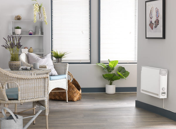 Dimplex ML2TSTIE7 2kW Convector Heater, Electric Freestanding & Wall Mountable Plug In Electric Heater, with Thermostat, Electronic Timer, Portable or