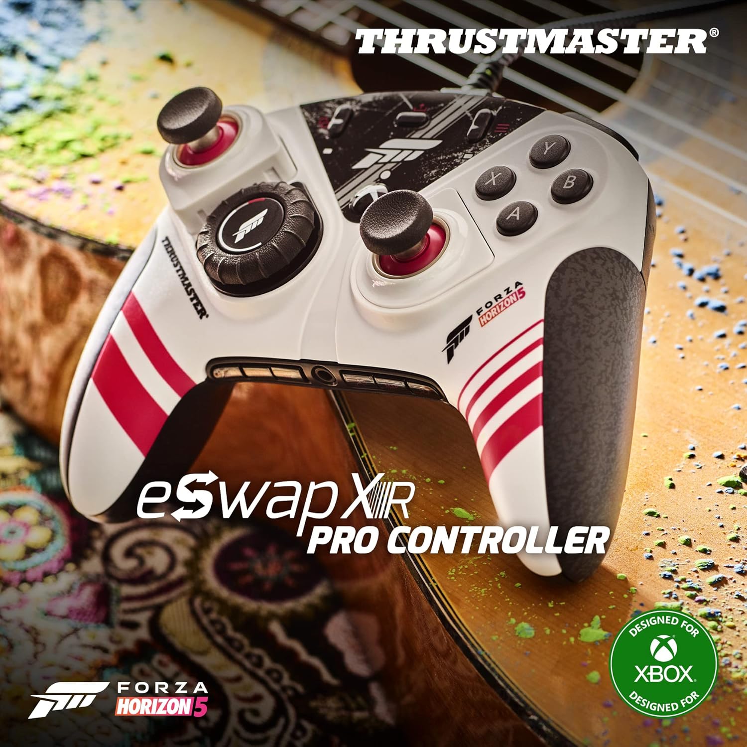 Thrustmaster ESWAP XR PRO CONTROLLER FORZA HORIZON 5 EDITION, Modular Wired Gamepad, Racing Wheel Module, Official FORZA HORIZON 5 and Xbox Series X|S, Precise Mini-Sticks, Tact Switches