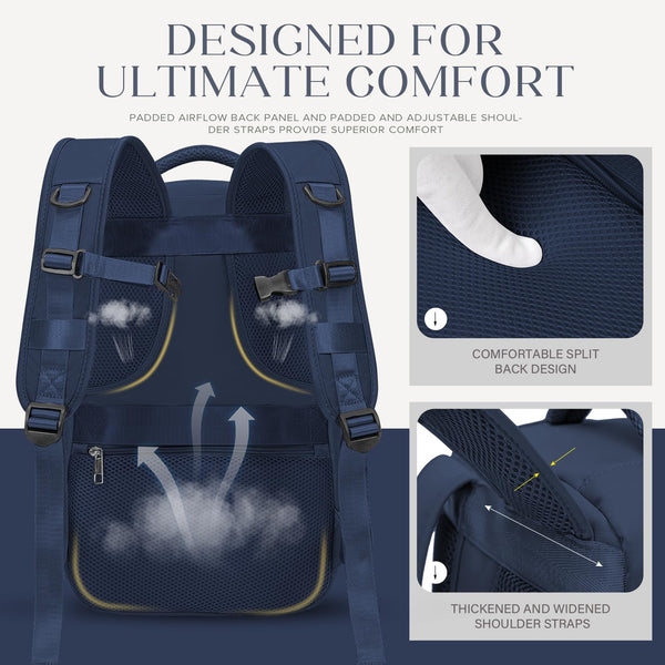 Cabin Bags 40x20x25 for Ryanair Underseat Carry-ons Bag Hand Luggage Bag Travel Backpack Cabin Size 20L