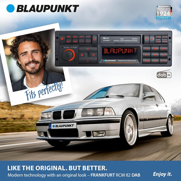 Blaupunkt Frankfurt RCM82 Retro Stereo with DAB+, USB, AUX & Bluetooth