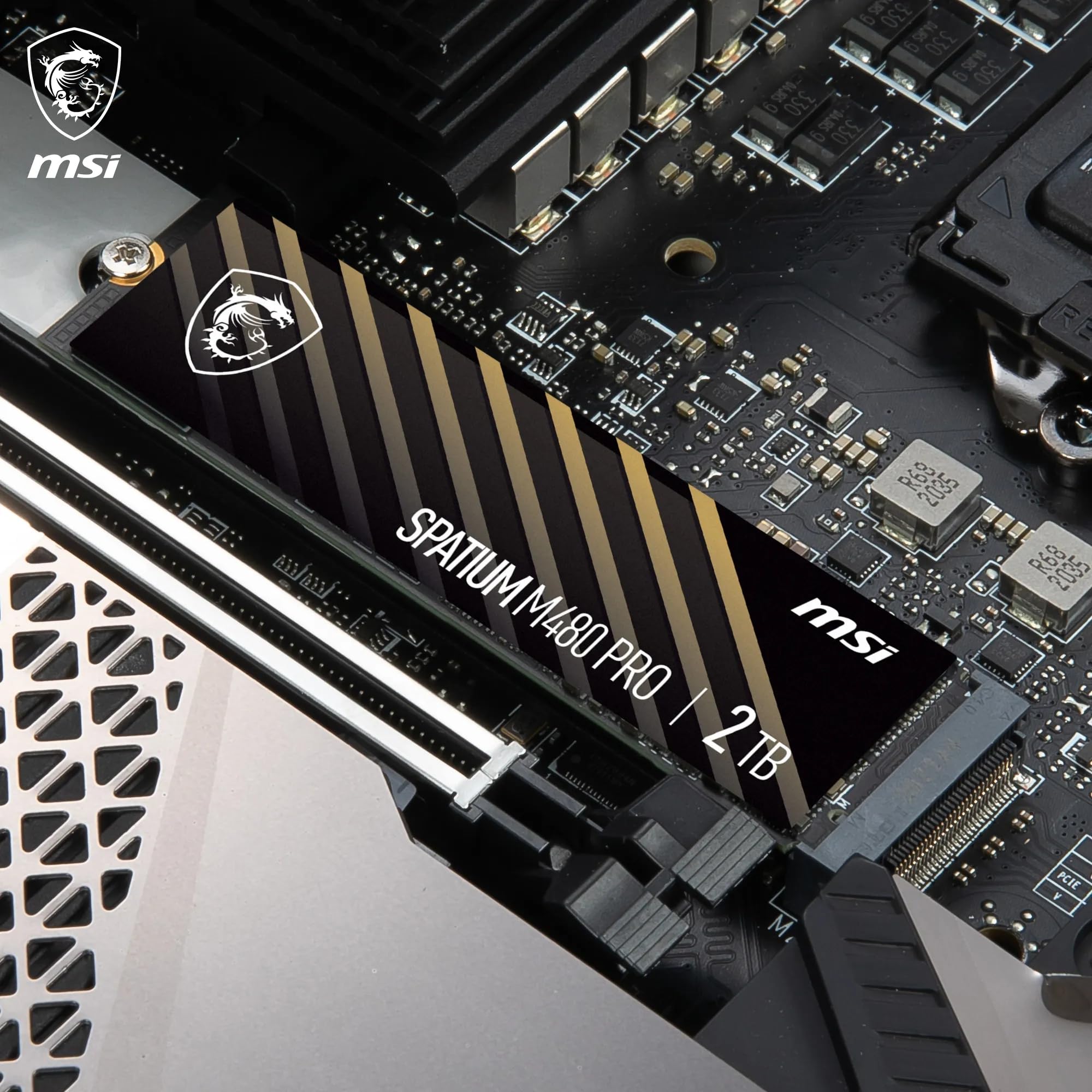 MSI SPATIUM S270 SSD 480GB - SATA 3 2.5" Solid State Drive, 500MB/s Read & 450MB/s Write, 3D NAND, Built-In Data Security, MSI Center - 5 Year Warranty (250 TBW)