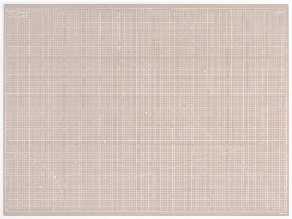 Elan A0 Cutting Mat Black and Taupe, 5-Ply Hobby Board for Crafts 120X90 CM, Extra Large Self Healing Cutting Mat A0, Extra Large Craft Board Black