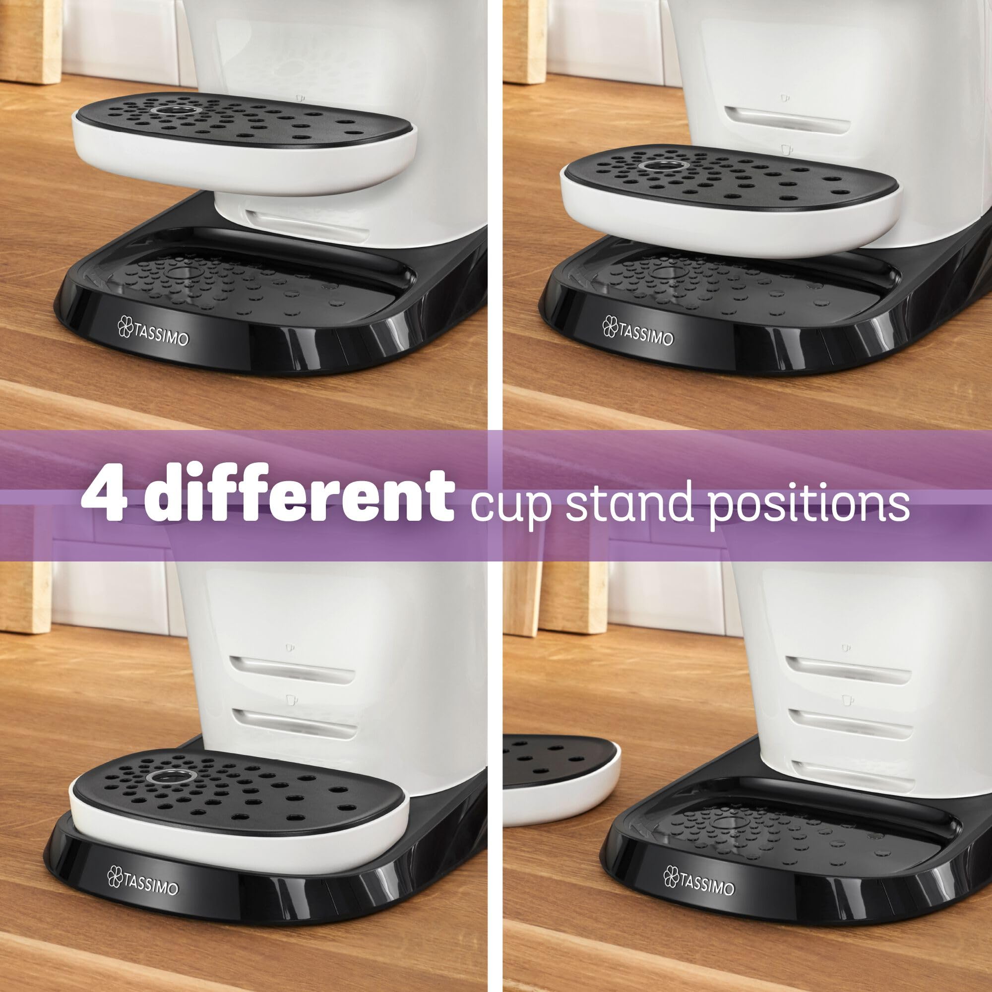 Tassimo My Way 2 TAS6507GB Tassimo Pod Coffee Machine, Cream