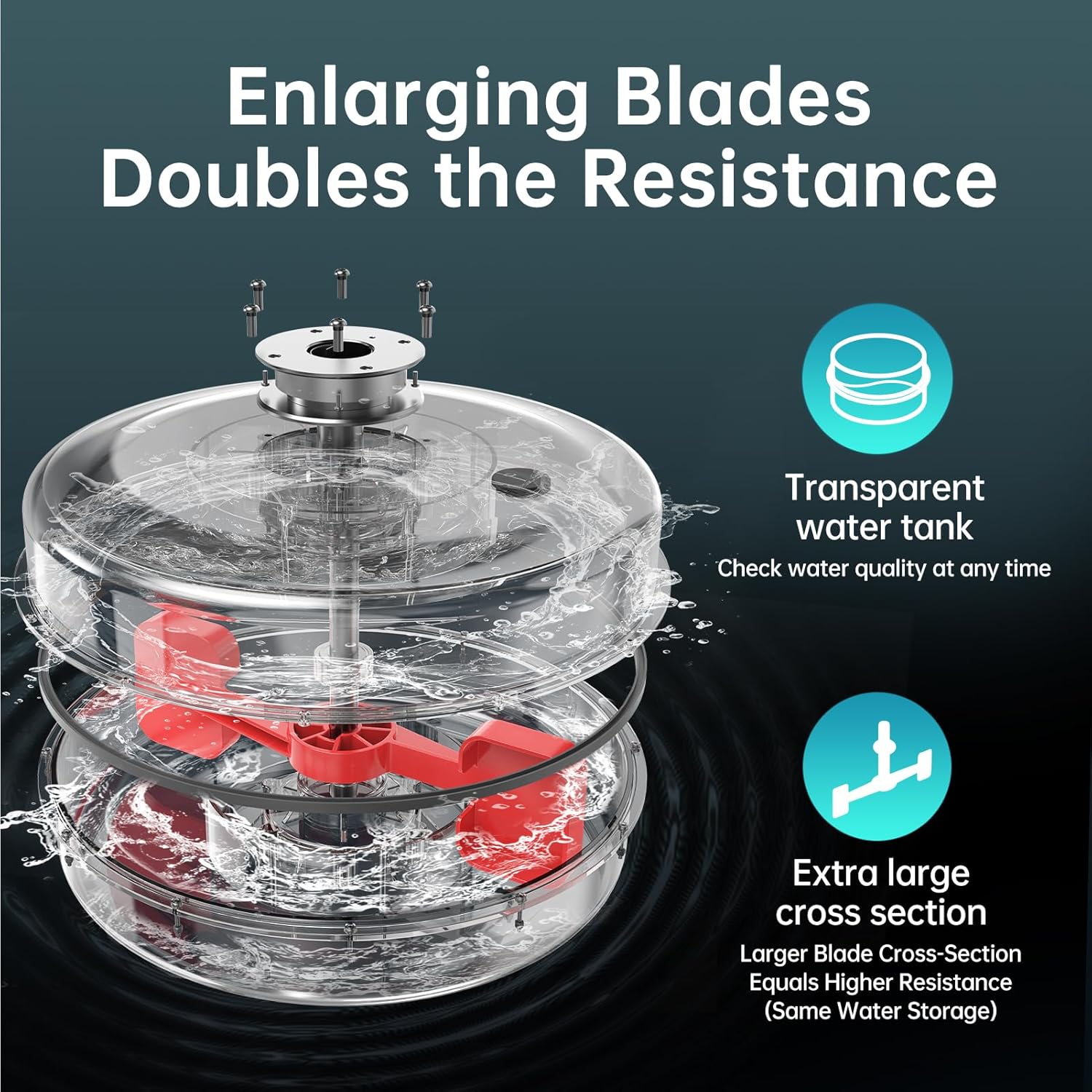 PASYOU Rowing Machine for Home Gym,Oak Wood Folding Rower Machine with Bluetooth and Adjustable Tablet Holder, 330LB Weight Capacity,Water Rowing Machine Compatible with Kinomap APP