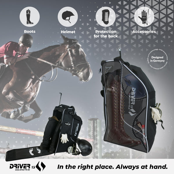 Driver13 ? Riding Boots Bag Deluxe
