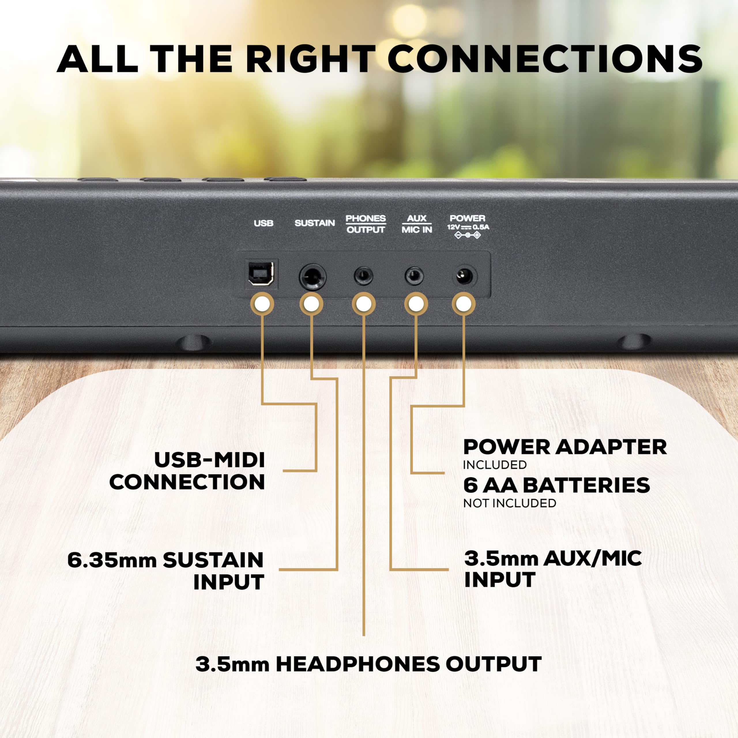 Alesis 88 Key Keyboard Piano with 480 Sounds, Speakers, USB MIDI, Sheet Music Tablet Rest, Power Adapter and Piano Lessons for Beginners