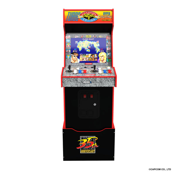 Arcade1Up STREET FIGHTER LEGACY 14 GAMES Wifi ENABLED ARCADE MACHINE