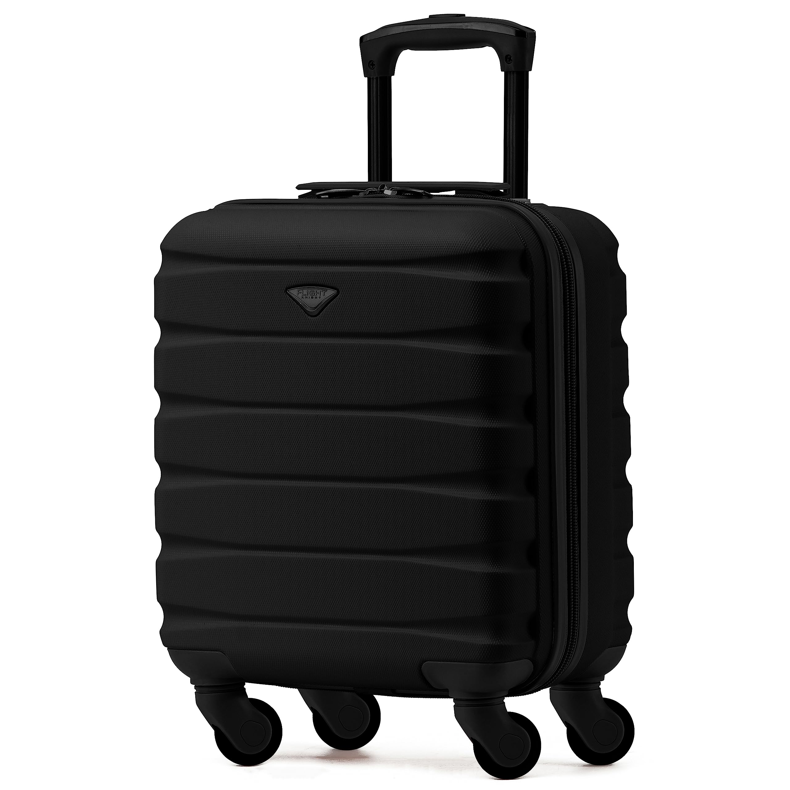 Flight Knight Set of 3 Lightweight 4 Wheel ABS Hard Case Suitcases Cabin & Hold Luggage Options Approved for Over 100 Airlines Including easyJet, British Airways, Ryanair, Jet2 & Many More