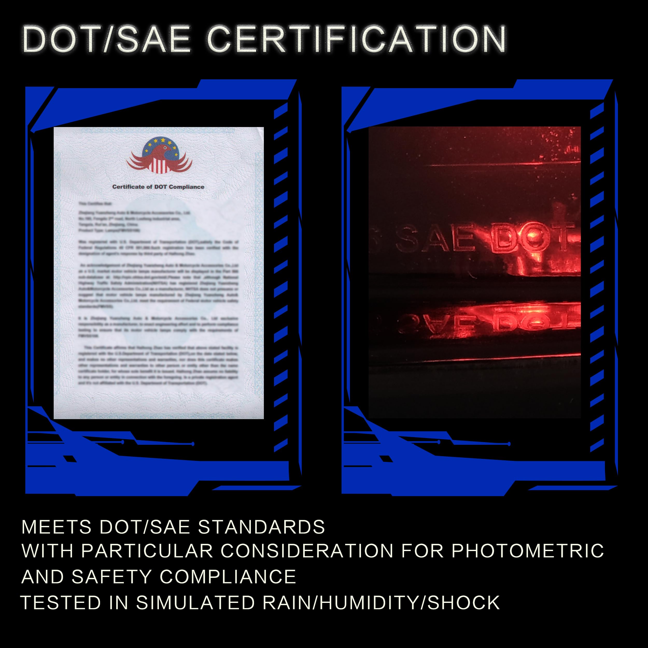 VLAND LED Tail Lights Compatible with Amk 2010-2021