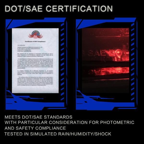 VLAND LED Tail Lights Compatible with Amk 2010-2021