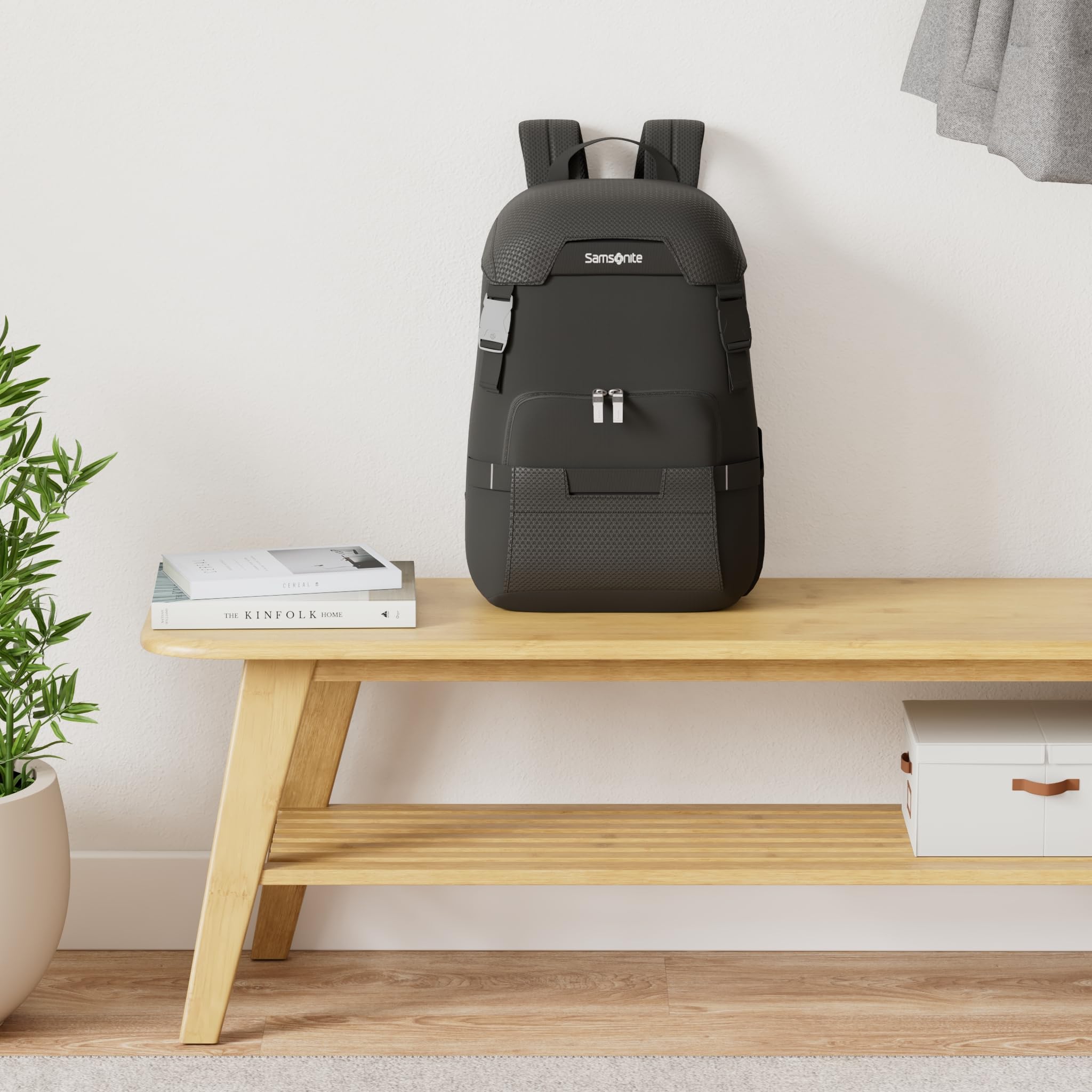 Samsonite Sonora - 14 Inch Laptop Backpack, 44 cm, 23 l, Blue (Night Blue)