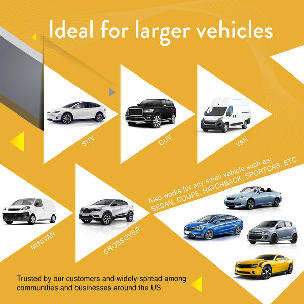 Car Jack Kit | Scissor Jack for Car 1.5 Ton (3,300 lbs) - Tire Jack Tool Kit | Portable, Ideal for SUV and Auto - Universal Emergency Kit with Lug Wrench | Heavy Duty Material