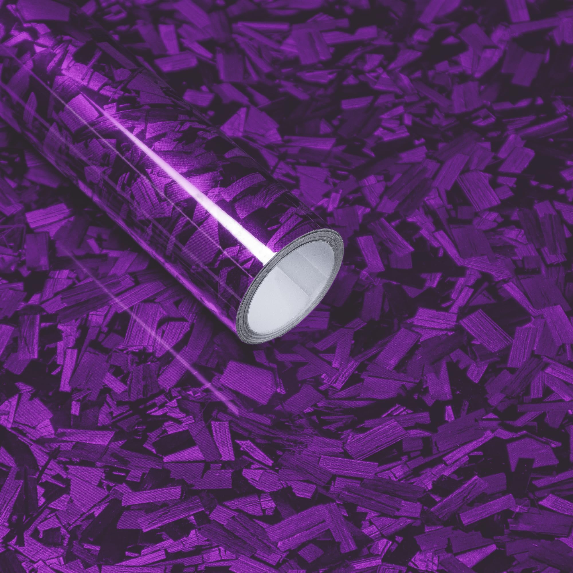 Purple Forged Carbon Fiber Vinyl Wrap, Foneso Self Adhesive Film, High Glossy Car Wrap Roll, Auto Interior Stickers Sheets Films Wraps Without Bubble for DIY Use 1ft x 5ft