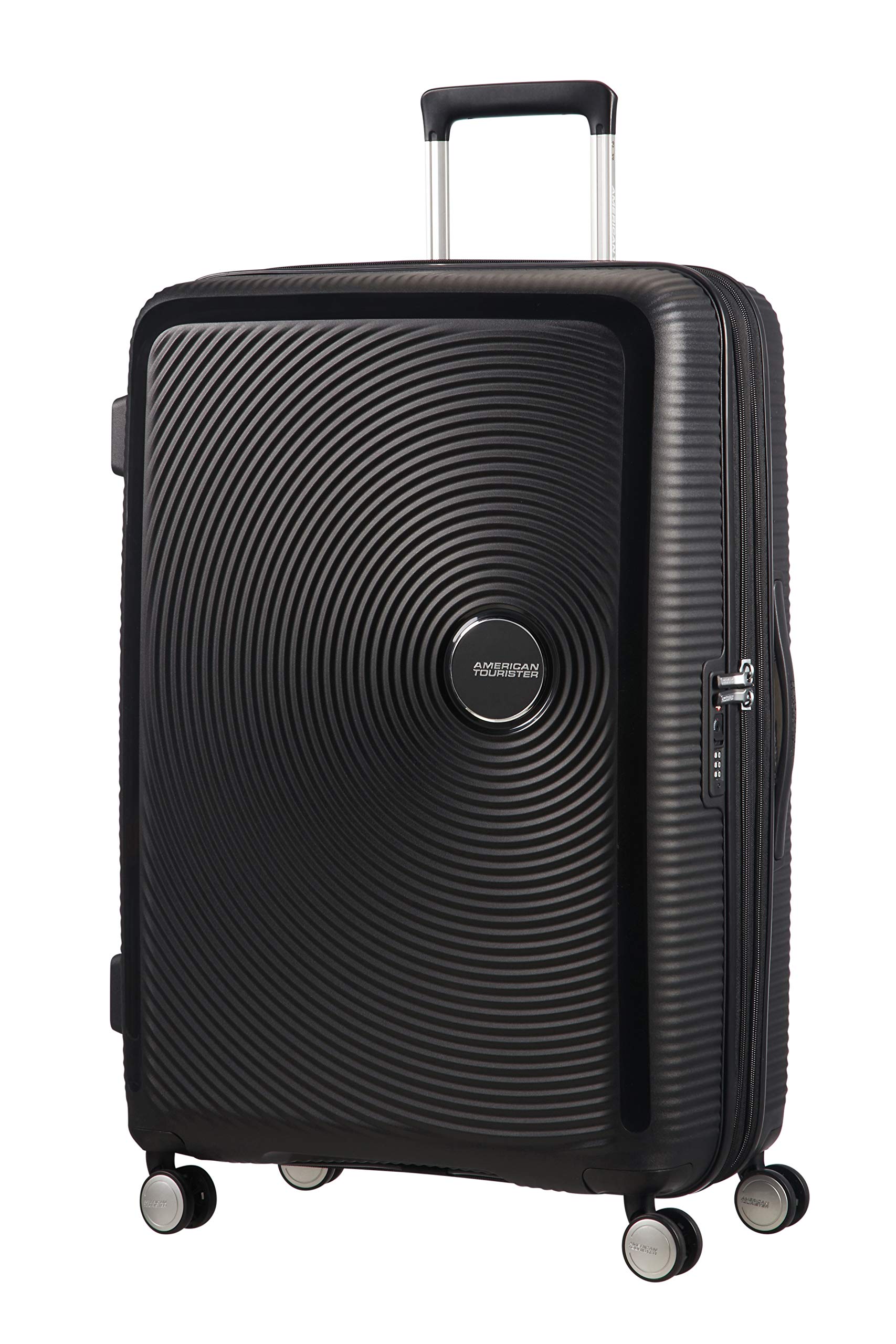 AMERICAN TOURISTER Soundbox - Spinner 67/24 Expandable Hand Luggage, 67 cm, 71.5 liters, Blue (Midnight Navy)