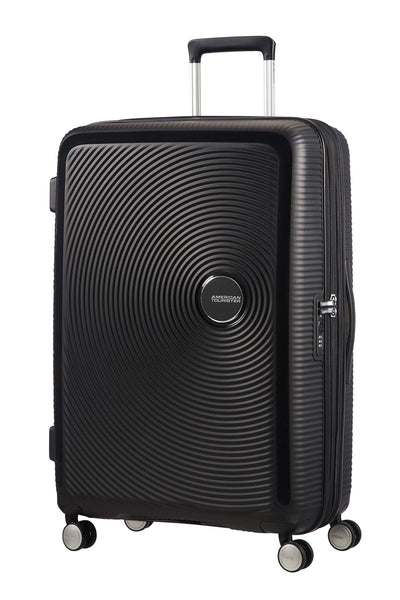 AMERICAN TOURISTER Soundbox - Spinner 67/24 Expandable Hand Luggage, 67 cm, 71.5 liters, Blue (Midnight Navy)