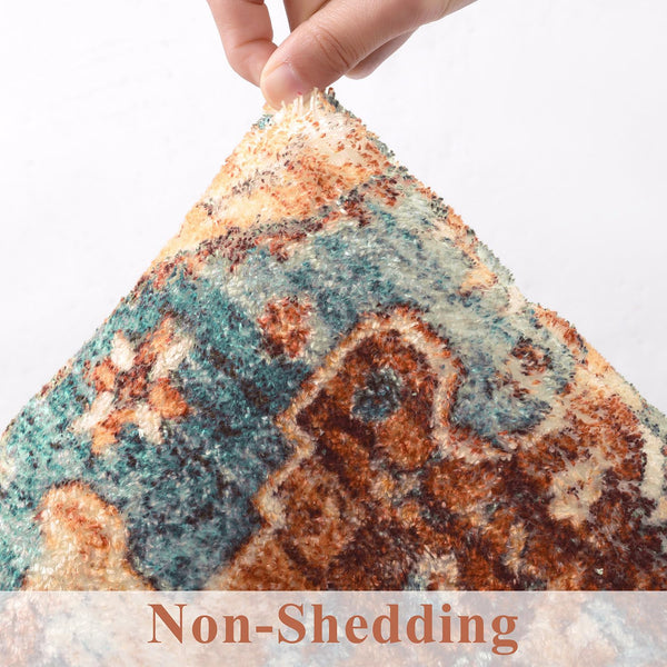 SHACOS Extra Long Hallway Runner Rug Non Slip 60 x 245 cm Hallway Hall Runner Rug Washable Runner Rug Narrow Rugs Boho Carpet Runners for Hallway