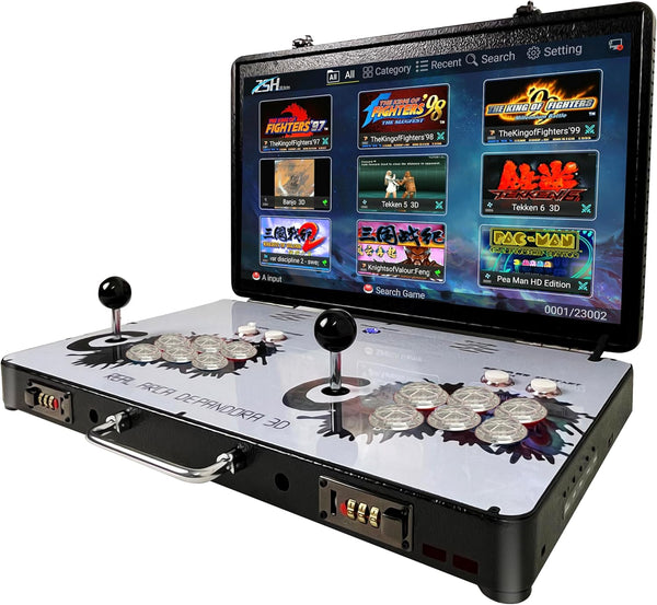 Folding Arcade | 4 Players | Over 20000 Games | 22 Inch LED Display | Sanwa Joysticks